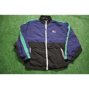 Nautica Competition Windbreaker Jacket Colorblock Vintage 90s Size US 6 EU 38